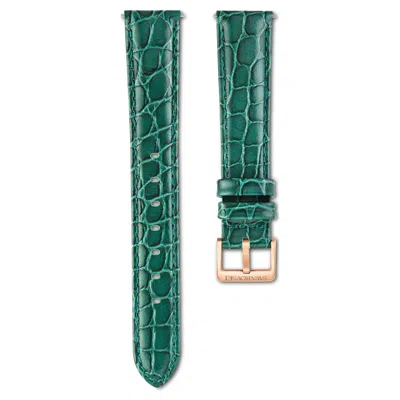 Swarovski Watch Strap In Green