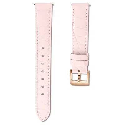 Swarovski Watch Strap In Pink