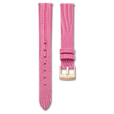 Swarovski Watch Strap In Pink
