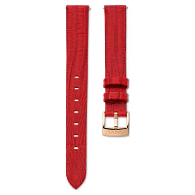 Swarovski Watch Strap In Purple