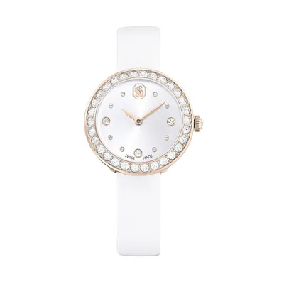 Swarovski Matrix Tennis Watch In White