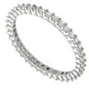 Swarovski White Round Cut Matrix Vittore Ring In White
