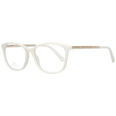 Swarovski White Women Optical Frames In Neutral