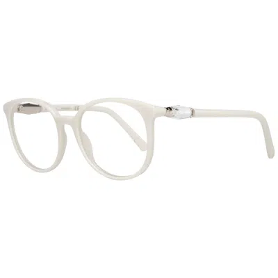 Swarovski White Women Optical Frames In Green