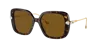 Swarovski Womens Brown Sk6011 Square-frame Tortoiseshell Acetate Sunglasses In Brown