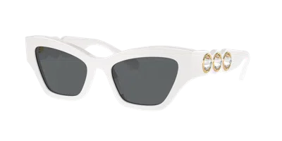 Swarovski Woman Sunglass Sk6021 In Dark Grey