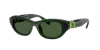 Swarovski Woman Sunglasses Sk6036u In Dark Green