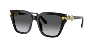 Swarovski Woman Sunglass Sk6041 In Polar Grey Gradient