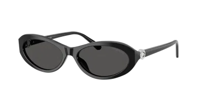 Swarovski Frau Sunglass Sk6069u In Black
