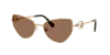 Swarovski Sk 7003 400473 57mm Womens Irregular Sunglasses In Dark Brown
