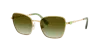 Swarovski Women's Sunglasses Sk7029 In Green Gradient Brown