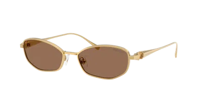 Swarovski Woman Sunglass Sk7042 In Brown