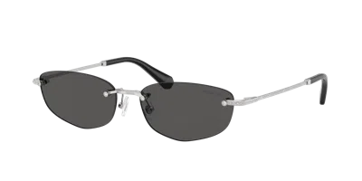 Swarovski Woman Sunglass Sk7045d In Gray
