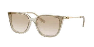 Swarovski Woman Sunglass Sk6054d In Gold