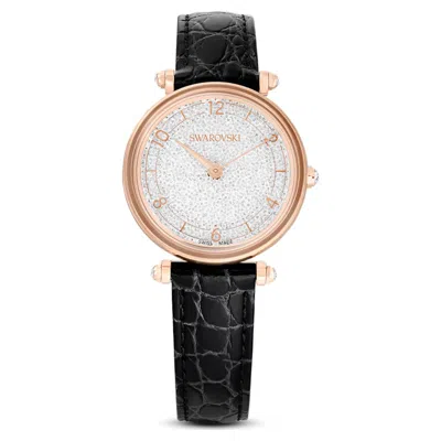 Swarovski Women's 35mm Quartz Watch In Black