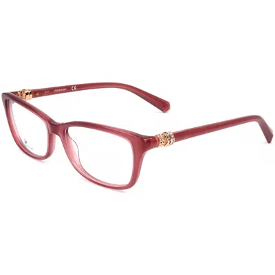 Swarovski Women's 54 Mm Eyeglasses In Pink