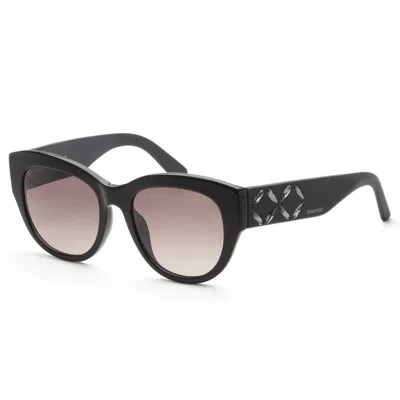 Swarovski Women's 54mm Black Sunglasses