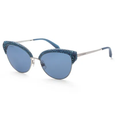 Swarovski Women's Atelier 55mm Sunglasses In Blue