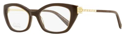 Swarovski Women's Atelier Eyeglasses Sk5361p 036 Brown/gold 52mm In Multi