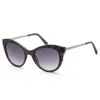 Swarovski Women's Black 51mm Sunglasses In Black
