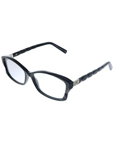 Swarovski Women's Butterfly 56mm Optical Frames In Black