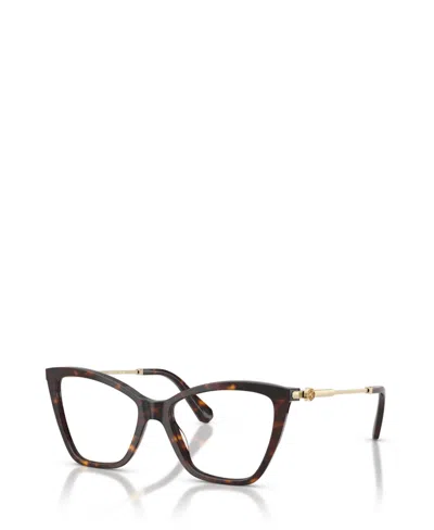 Swarovski Women's Cat Eye Eyeglasses, Sk2051 In Black