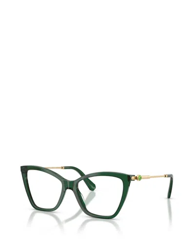Swarovski Cat-eye Glasses In Green