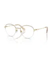 Swarovski Women's Eyeglasses, Sk1004 In Pale Gold
