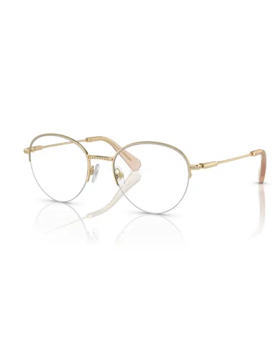 Swarovski Women's Eyeglasses, Sk1004 In Pale Gold