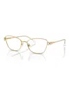 Swarovski Women's Eyeglasses, Sk1006 In Gold