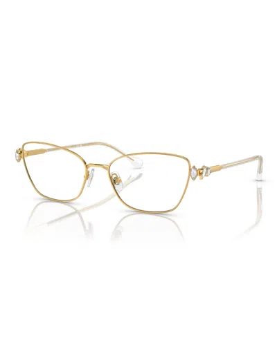 Swarovski Women's Eyeglasses, Sk1006 In Gold