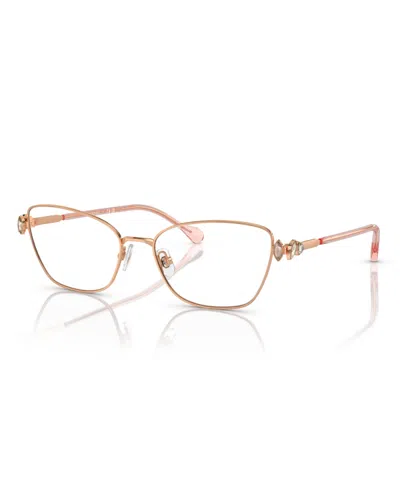 Swarovski Women's Eyeglasses, Sk1006 In Rose Gold