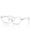 Swarovski Women's Eyeglasses, Sk1006 In Shiny Silver