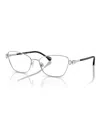 Swarovski Women's Eyeglasses, Sk1006 In Silver