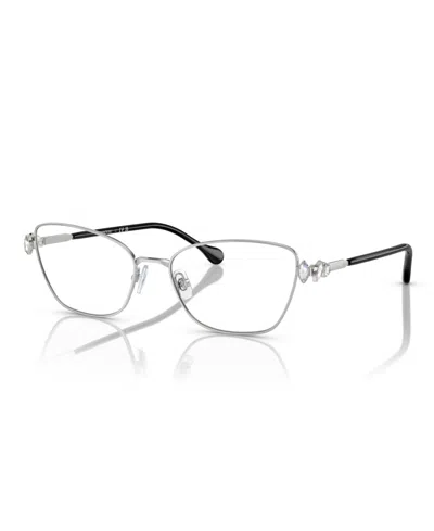 Swarovski Women's Eyeglasses, Sk1006 In Silver