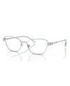 Swarovski Women's Eyeglasses, Sk1006 In Silver