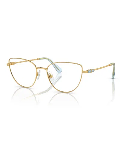 Swarovski Women's Eyeglasses, Sk1007 In Gold