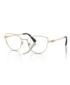 Swarovski Women's Eyeglasses, Sk1007 In Pale Gold