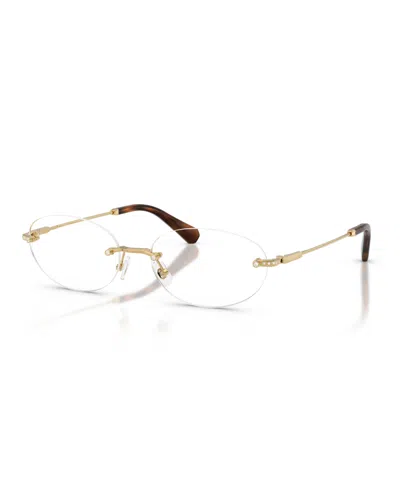 Swarovski Women's Eyeglasses, Sk1040 In Gold