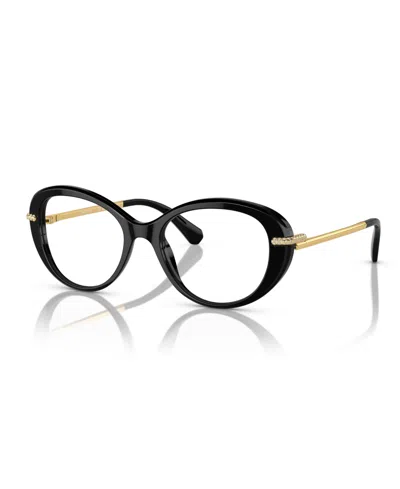 Swarovski Women's Eyeglasses, Sk2001 In Black