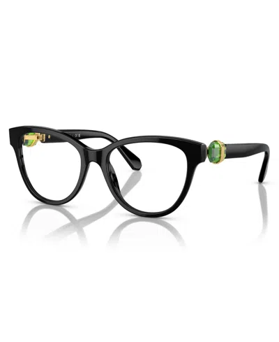 Swarovski Women's Eyeglasses, Sk2004 In Black