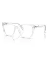 Swarovski Sk 2008 1027 51mm Womens Irregular Eyeglasses 51mm In Crystal