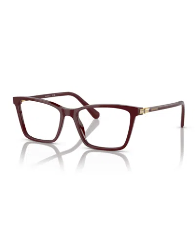 Swarovski Women's Eyeglasses, Sk2015 In Burgundy