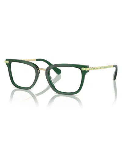 Swarovski Women's Eyeglasses, Sk2018 In Green