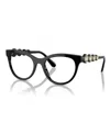 Swarovski Women's Eyeglasses, Sk2025 In Black