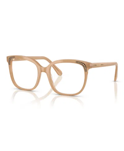Swarovski Women's Eyeglasses, Sk2033 In Brown