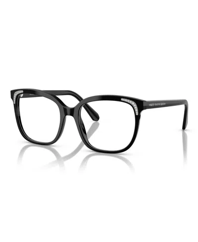 Swarovski Women's Eyeglasses, Sk2033 In Black
