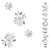 Swarovski Women's Gema White Crystal Jewelry Set 5651982 In White
