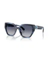 Swarovski Women's Geometric Sunglasses, Sk6044u In Blue