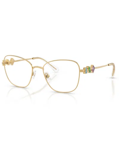 Swarovski Women's Irregular Eyeglasses, Sk1025 In Green